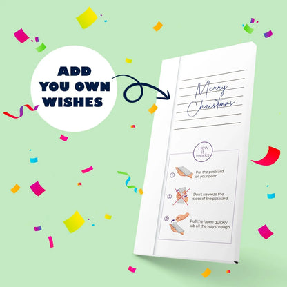 ✨Buy 1 Free 1 ✨Christmas Exploding Confetti Surprise Card – Pop-Up Joy in Every Envelope 🎄✨