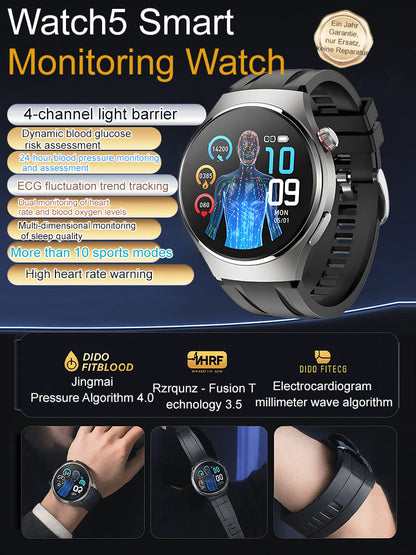 🔥2026 Newest❤️ Flagship Smartwatch for Health Protection, 24/7 Health Data Center🥰