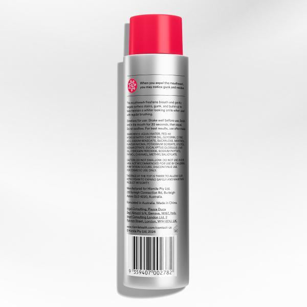 Advanced Mouthwash with Natural Essential Oils, Gentle for Gums & Fresh Breath, 237ml