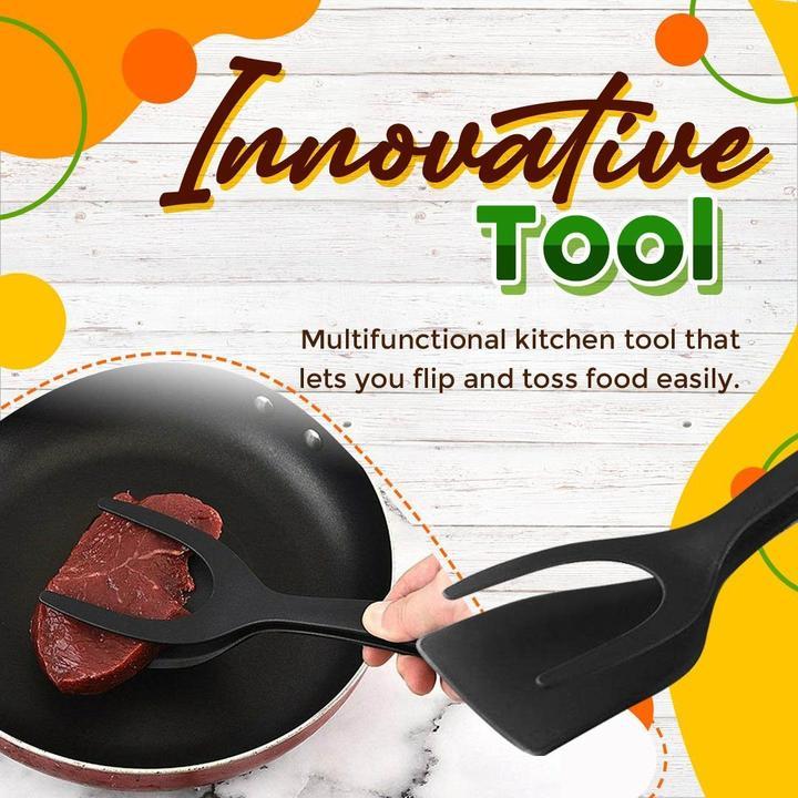 🌞Summer Hot Price Only Today-2 In 1 Grip Flip Tongs