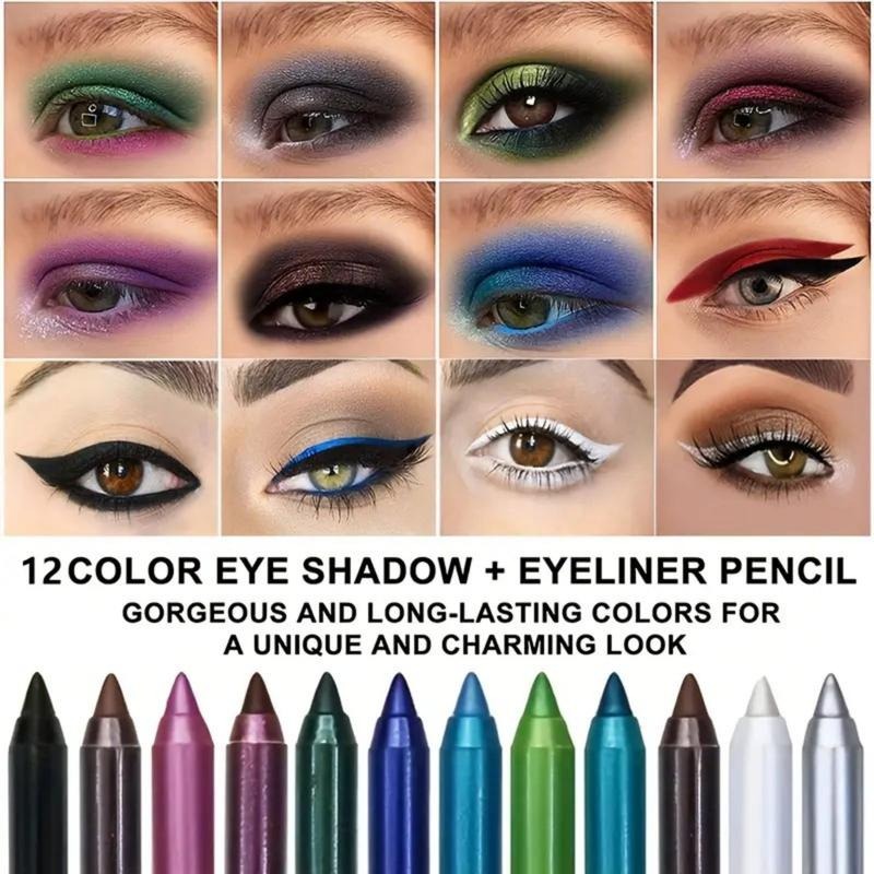 Waterproof Eyeliner Pencil Set