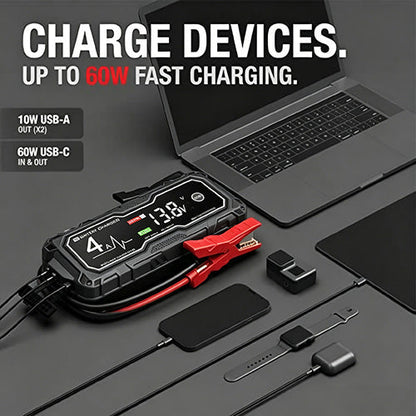🔥Father's Day Special: Limited-Time Free Shipping! 49% OFF & Free Shipping 💥 Boost X GBX155 4250A Car Jump Starter — Suitable for 10.0L Gasoline & 8.0L Diesel Engines