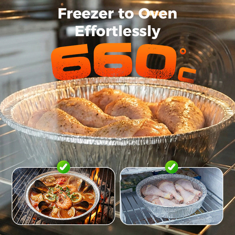 🎉This Week's Special Sales - 60% OFF🍟Oil-Proof Aluminum Foil Tin Box
