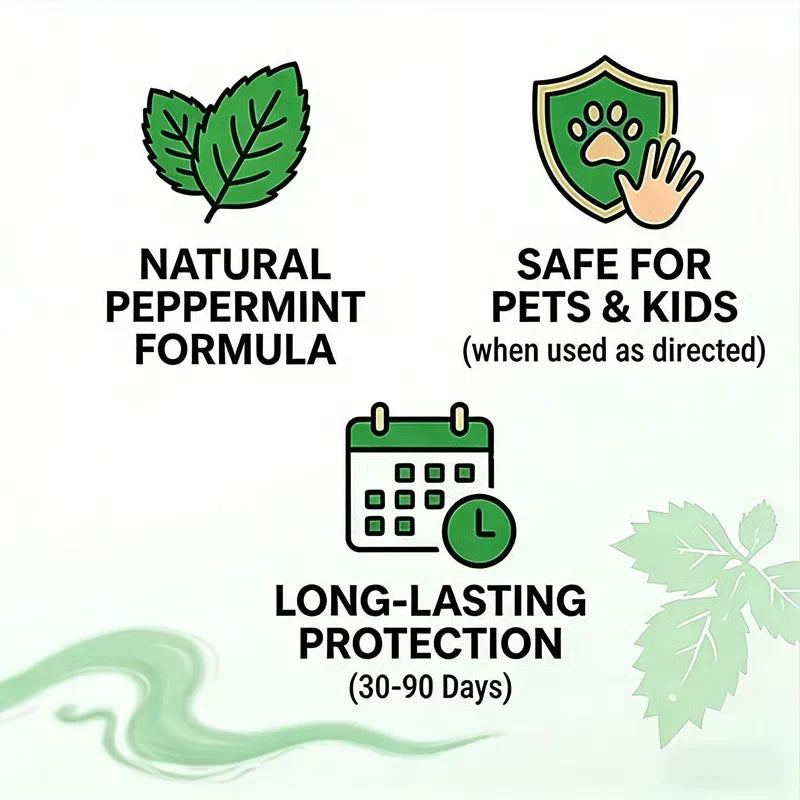 🐭 Natural Rodent Repellent Balls – Keep Mice & Rats Away Without Traps or Chemicals