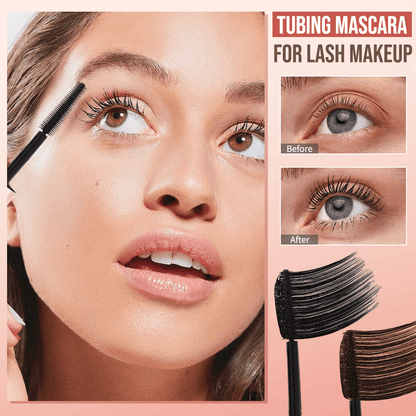 💞50K+ SOLD!👁️✨ All-Day Beautiful Lashes, Smudge-Proof! Waterproof Fiber Mascara for Natural Volume. 💖💃