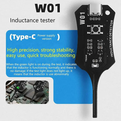 ⚡Type-C Inductance Tester Motherboard Coil Tester, Electronic Circuit Board Inductor Detector