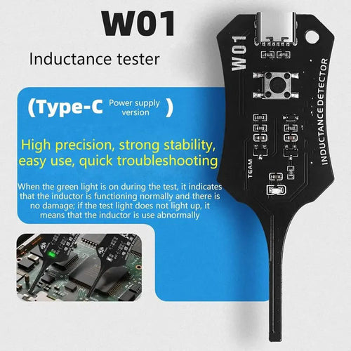 ⚡Type-C Inductance Tester Motherboard Coil Tester, Electronic Circuit Board Inductor Detector
