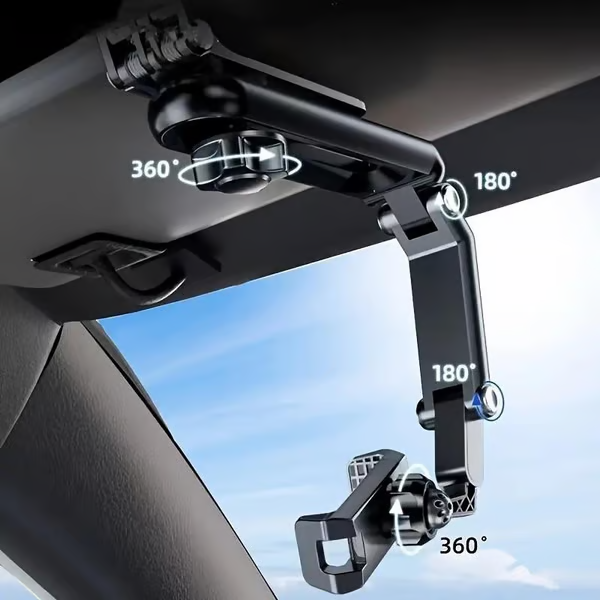 📢📢50%  OFF !! ⏰ Rotatable and Retractable Car Phone Holder