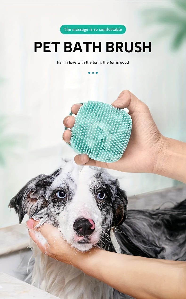 🔥🔥Pet bath brush cleaning tools massage foam generator silicone