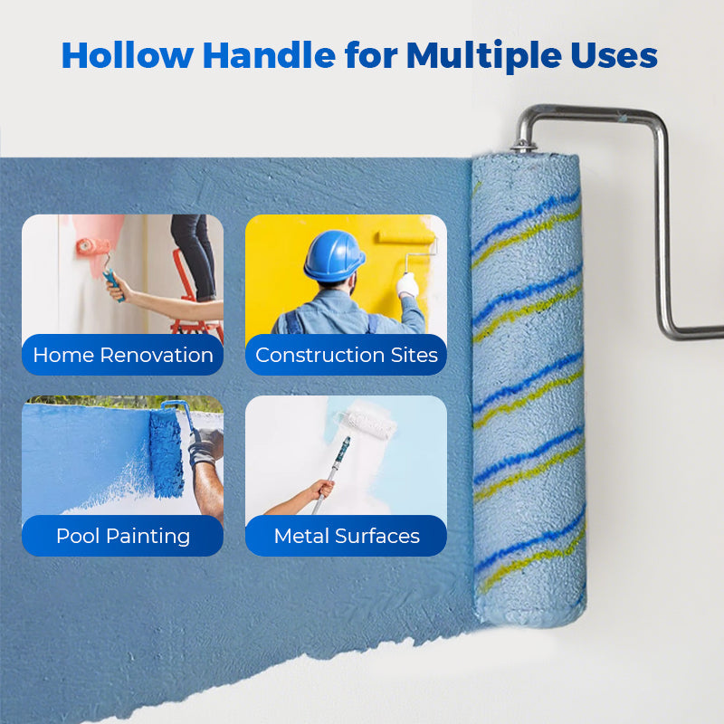 🔥8-inch Paint Roller with Detachable Handle