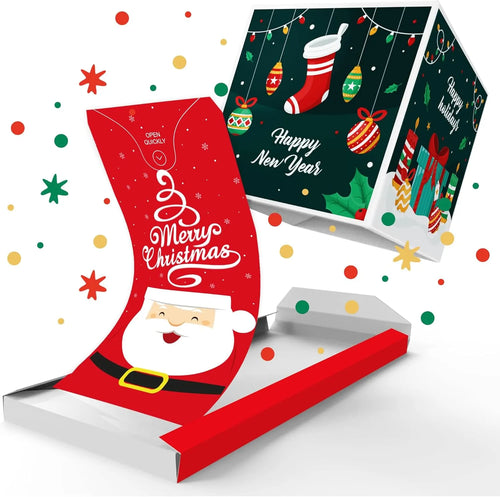 ✨Buy 1 Free 1 ✨Christmas Exploding Confetti Surprise Card – Pop-Up Joy in Every Envelope 🎄✨