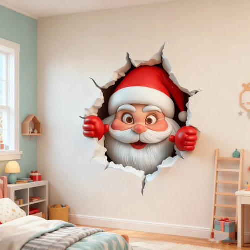 😍Santa Claus Wall Sticker