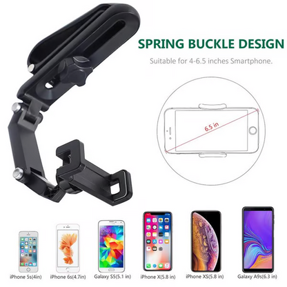 📢📢50%  OFF !! ⏰ Rotatable and Retractable Car Phone Holder