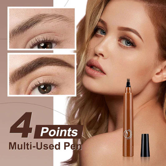 🎁Waterproof Four-tip Beard and Eyebrow Pen✨