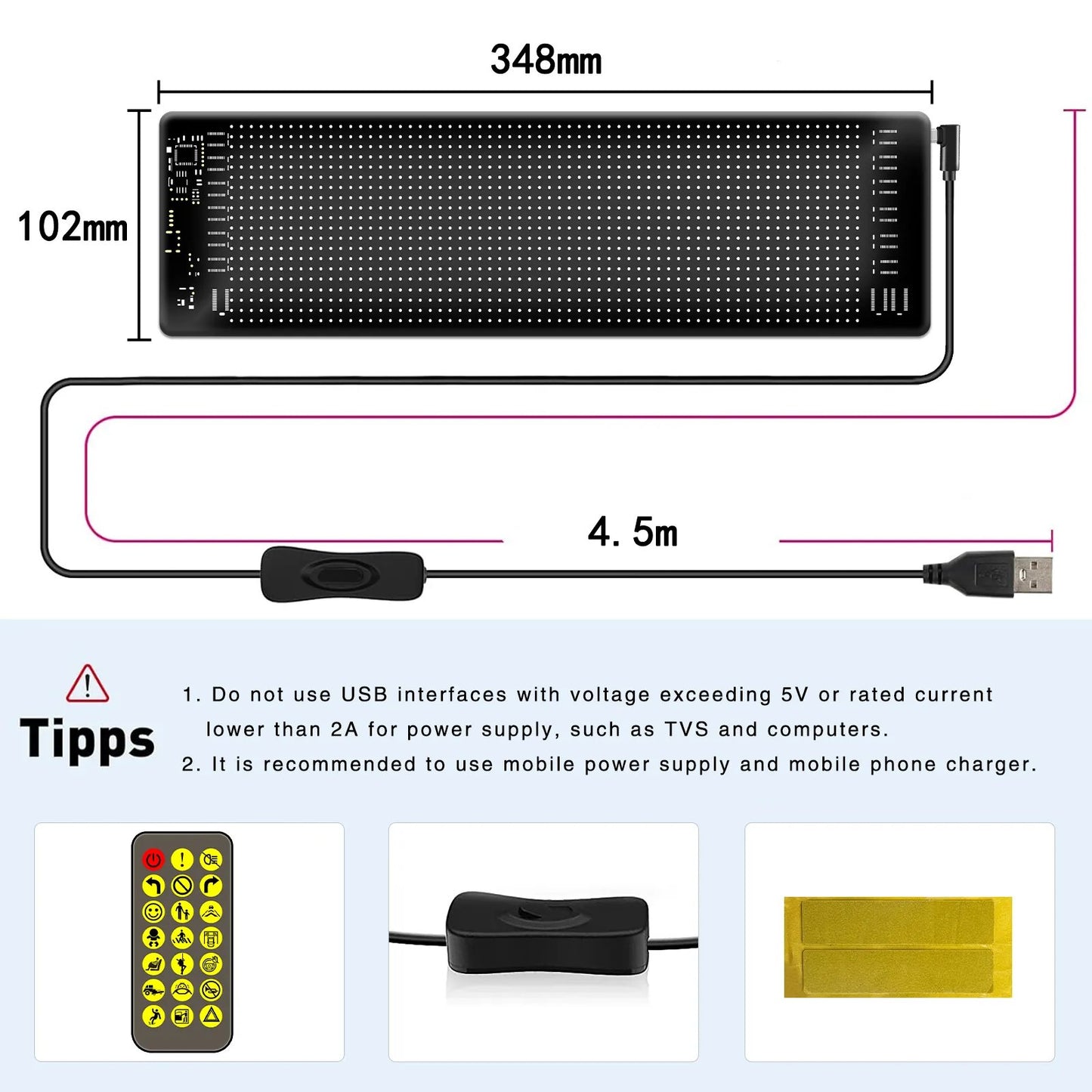 [Exclusive production]Colorful Eye Lamp Soft Screen for Car Windows