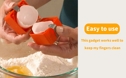 🔥🔥🔥Limited-time 😮‍💨 Buy 1 Get 1 Free ！！！🍳 Quick Egg Cracker Tool – Open Hundreds Of Eggs Faster & Cleaner 🔥
