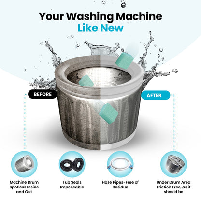 Washing machine cleaning tablets are a must-have for families with pets.