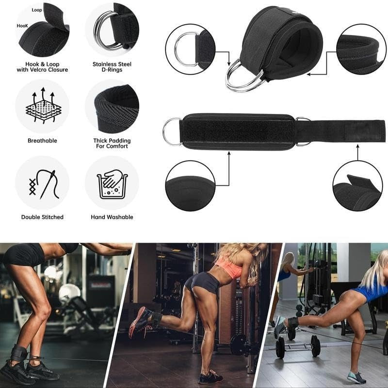 5-Pack Ankle Resistance Band Set