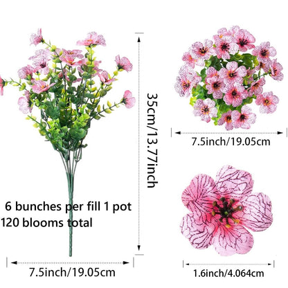 🌱 Rainproof Lifelike Artificial Flowers With UV-Shield Coating