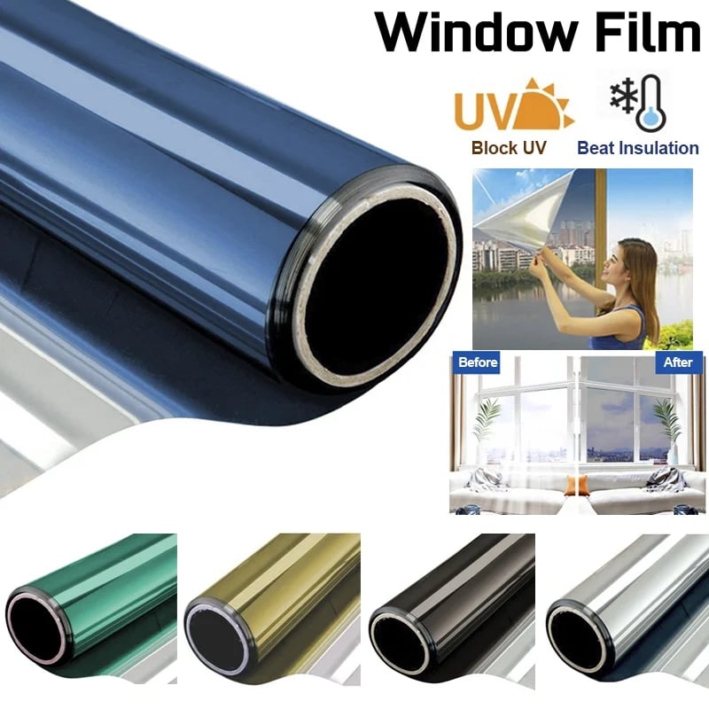 ☀Privacy Sun Blocking Anti UV Reflective Window Film