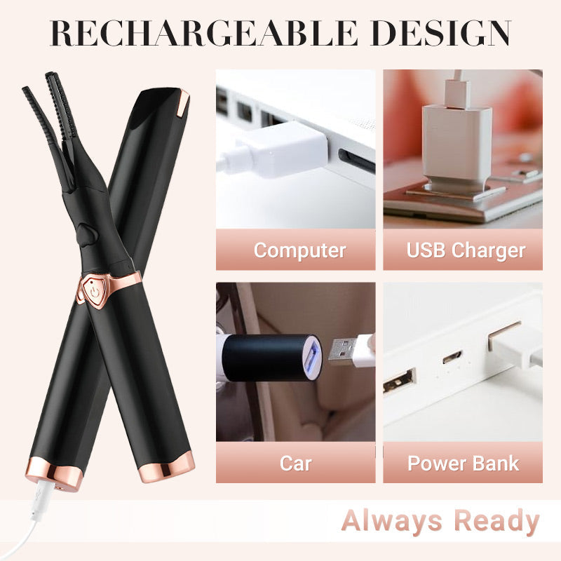 🔥2026 HOT SALE🔥✨Heated Eyelash Curler for Long lasting Natural Curling
