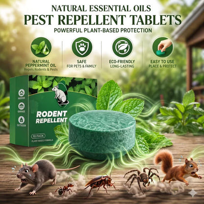 🐭 Natural Rodent Repellent Balls – Keep Mice & Rats Away Without Traps or Chemicals