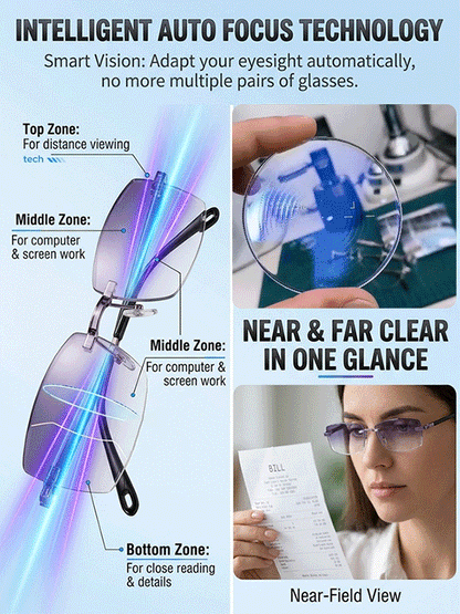 🔥2026 Best-Seller🔥 💎Smart Photochromic Reading Glasses