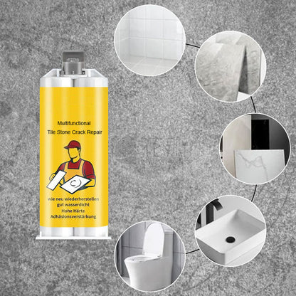 🔥Hot Sale 50% OFF✨Multifunctional Tile Stone Crack Repair Kit