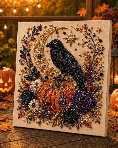 🔥Last Day 49% OFF - 👻✨Halloween Ghost Pearl Art DIY Kit