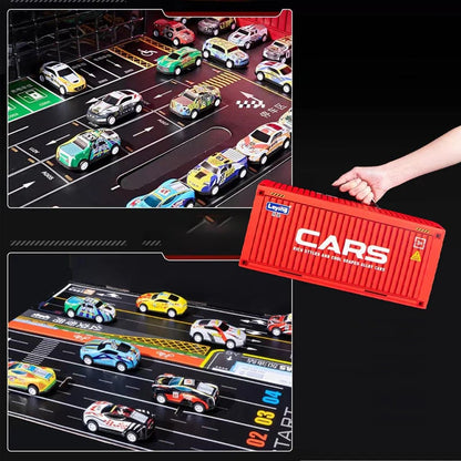 49% OFF🎁48 Mini Pull-Back Cars with Built-In Garage Set