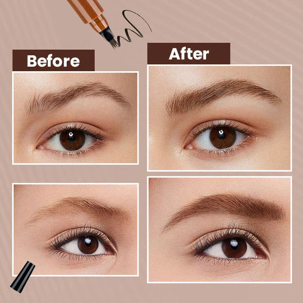 🎁Waterproof Four-tip Beard and Eyebrow Pen✨