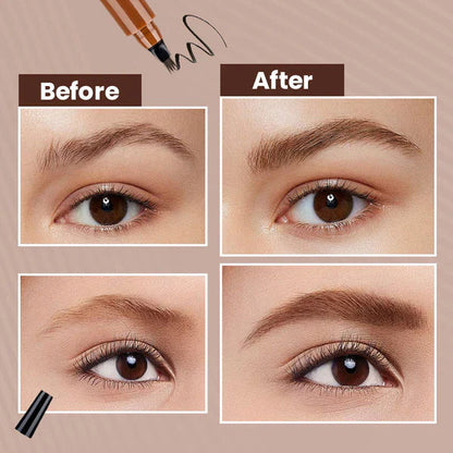 🎁Waterproof Four-tip Beard and Eyebrow Pen✨