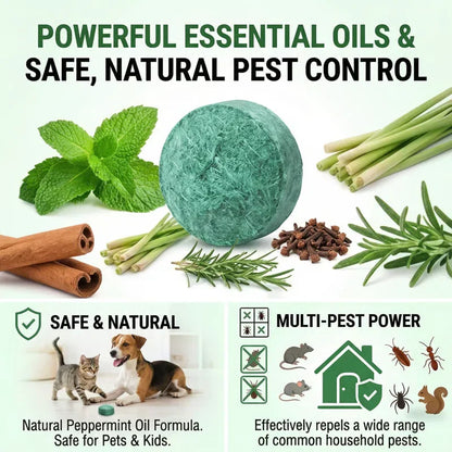 🐭 Natural Rodent Repellent Balls – Keep Mice & Rats Away Without Traps or Chemicals