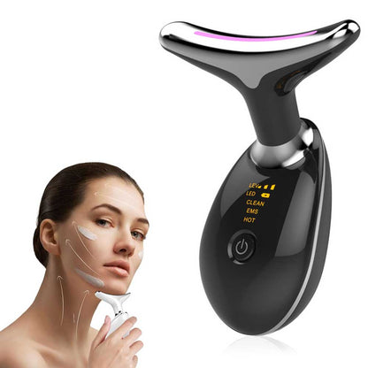✨ LED Face & Neck Massager – Sculpt, Lift & Glow