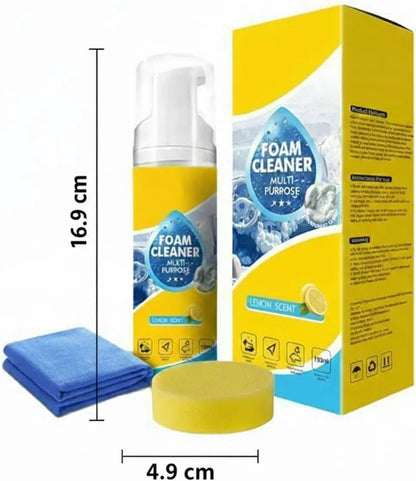 Enzyme-Powered Multi-Surface Foam Cleaner – Deep Clean Stains, Grease & Odors Fast