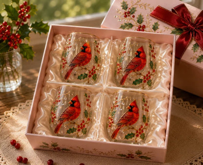 🌸🌿 Limited Edition 2026 Garden Morning Bliss Glass Tea Cup☀️☕