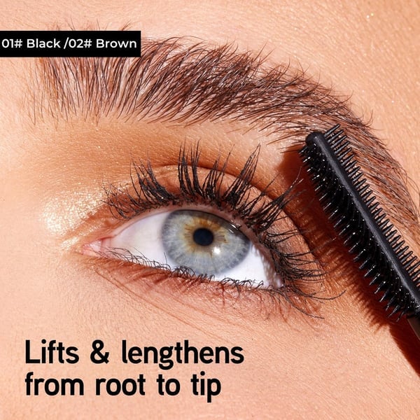 💞50K+ SOLD!👁️✨ All-Day Beautiful Lashes, Smudge-Proof! Waterproof Fiber Mascara for Natural Volume. 💖💃