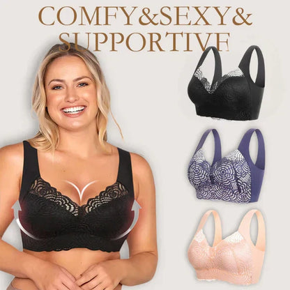 💥Last Day 60%OFF💥Ultimate Lift Stretch Full Shape Seamless Lace Bra