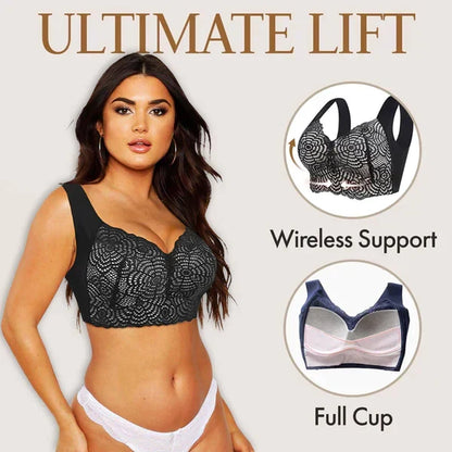 💥Last Day 60%OFF💥Ultimate Lift Stretch Full Shape Seamless Lace Bra