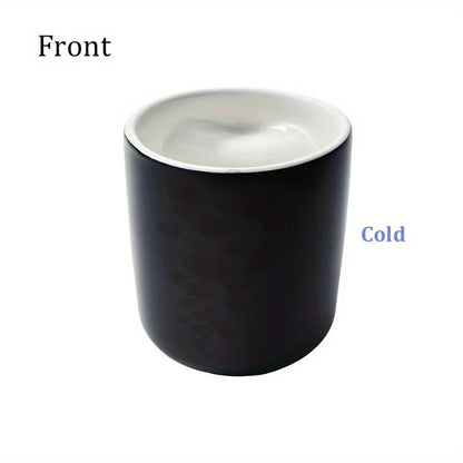 Heart-Shaped Color Changing Ceramic Mug