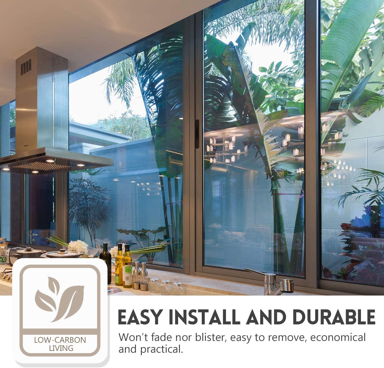 ☀Privacy Sun Blocking Anti UV Reflective Window Film