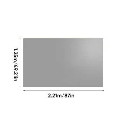 Metallic Anti-Light Projector Screen