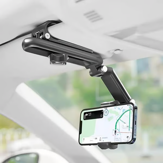 📢📢50%  OFF !! ⏰ Rotatable and Retractable Car Phone Holder