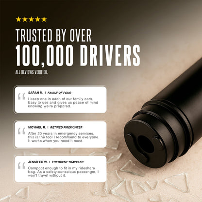 ⚡️80K+ SOLD!⚡️- Mini Car Window Breaker | Emergency Car Escape Tool