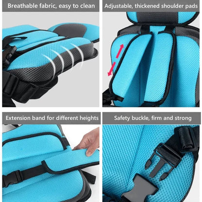 🚗 50% OFF! 🧒 Portable Child Car Seat – Lightweight (360g), 5-point harness & comfortable – Perfect for travel and everyday use ✨