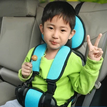🚗 50% OFF! 🧒 Portable Child Car Seat – Lightweight (360g), 5-point harness & comfortable – Perfect for travel and everyday use ✨