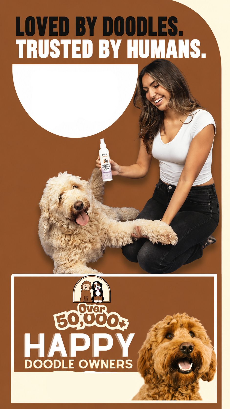 🐶50% OFF NOW! Instant Pet Detangling Hair Care Spray – Knot Remover Silky Finish Quick Dry Fur Detangler, No Rinse Grooming Spray for Dogs & Cats Long Short Hair Daily Grooming