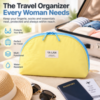 Yellow Lingerie storage bag