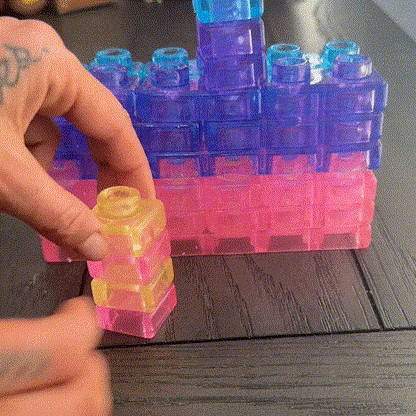 🔥50% OFF🔥Squishy Multi-color Stacking Building Blocks Toy Set