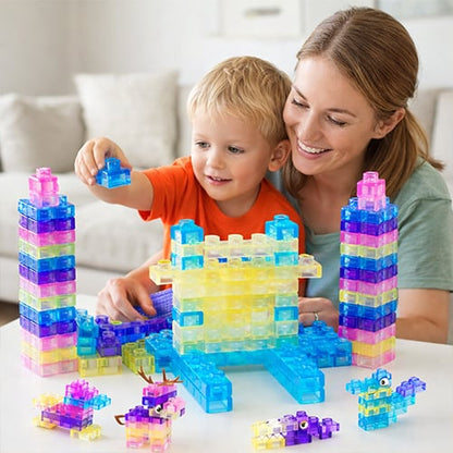🔥50% OFF🔥Squishy Multi-color Stacking Building Blocks Toy Set